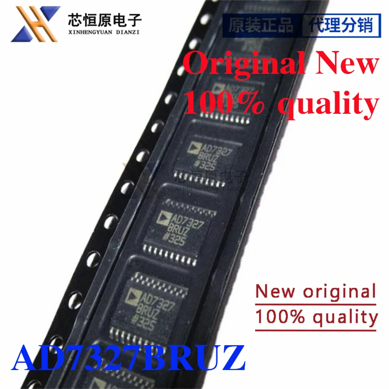 AD7327BRUZ-REEL7 AD7327BRUZ 12 Bit Analog to Digital Converter 2, 3, 4 Input 1 SAR 20-TSSOP New Original