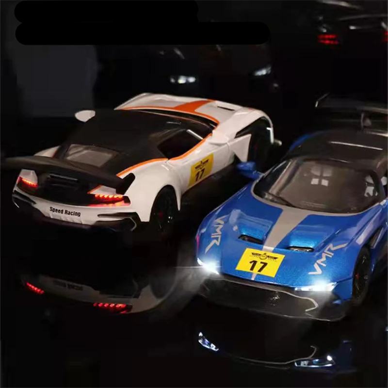 1:22 أستون مارتن GT سبيكة المسار نموذج سيارة رياضية دييكاست ولعبة سيارة لعبة معدنية نموذج سيارة مجموعة هدية محاكاة عالية