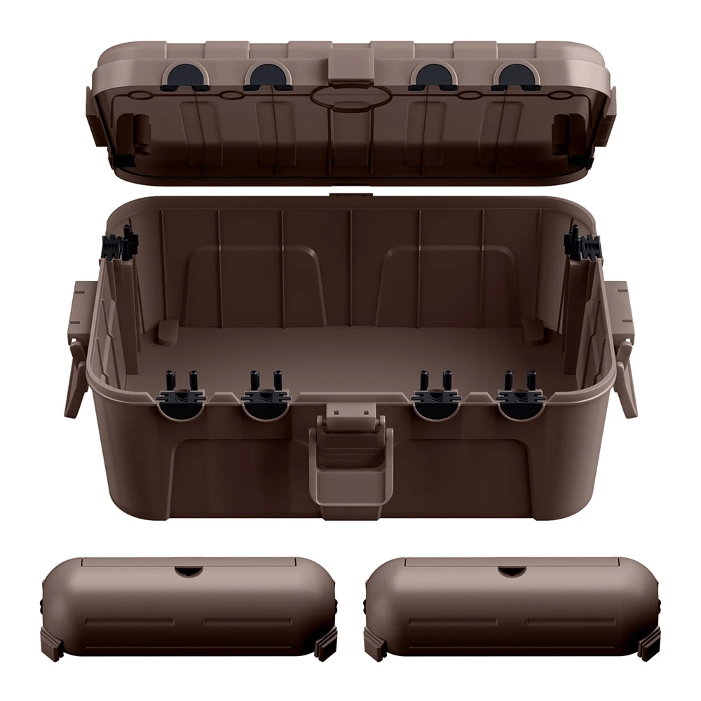 

Outdoor Extension Cord Cover Combo Large Box & Small Box Set For Cables Adapters Plugs For Christmas Decor Garden Power Tools