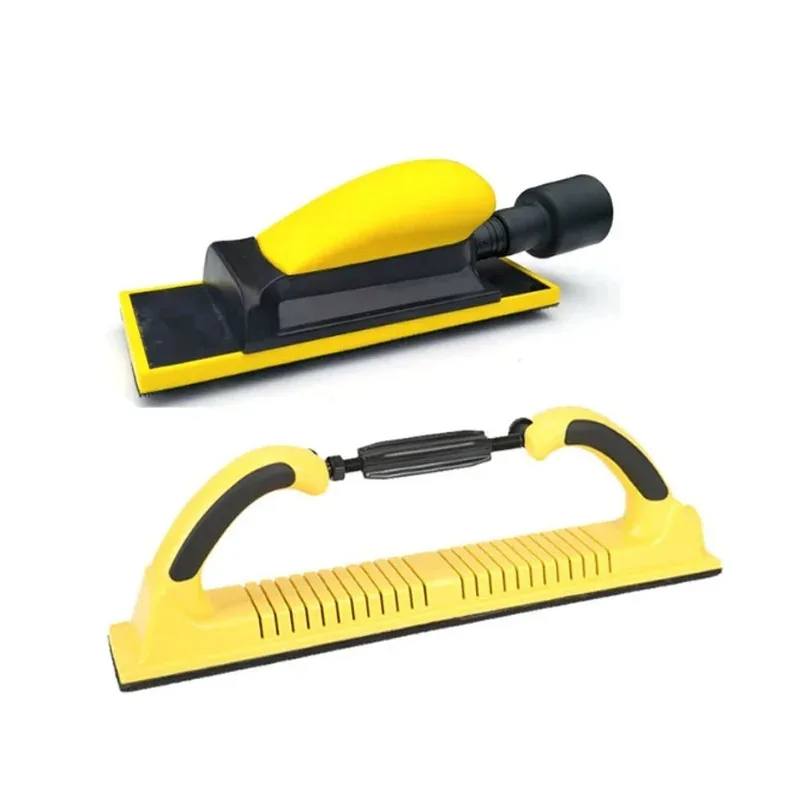 

Dry Grinding Hand Push Board Car Putty Ash Hand Planer Rectangular Vacuum Arc Sandpaper Ash Board Body Repair Tool