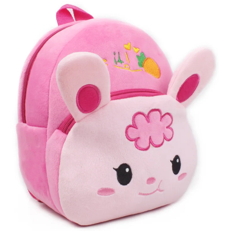 Mini Cartoon Kids Plush Backpacks Baby Toy Schoolbag Student Kindergarten Backpack Cute Children School Bags for Girl Schoolbag