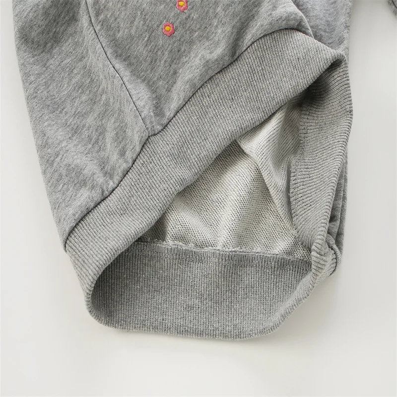 Jumping Meters Modische Mädchen-Sweatshirts mit Schmetterlingsmotiv für Kleinkinder, Kinderkleidung, Herbst, Frühling, Sport, Baby-Kapuzenshirts, Kleidung, Hemden – Detail 7