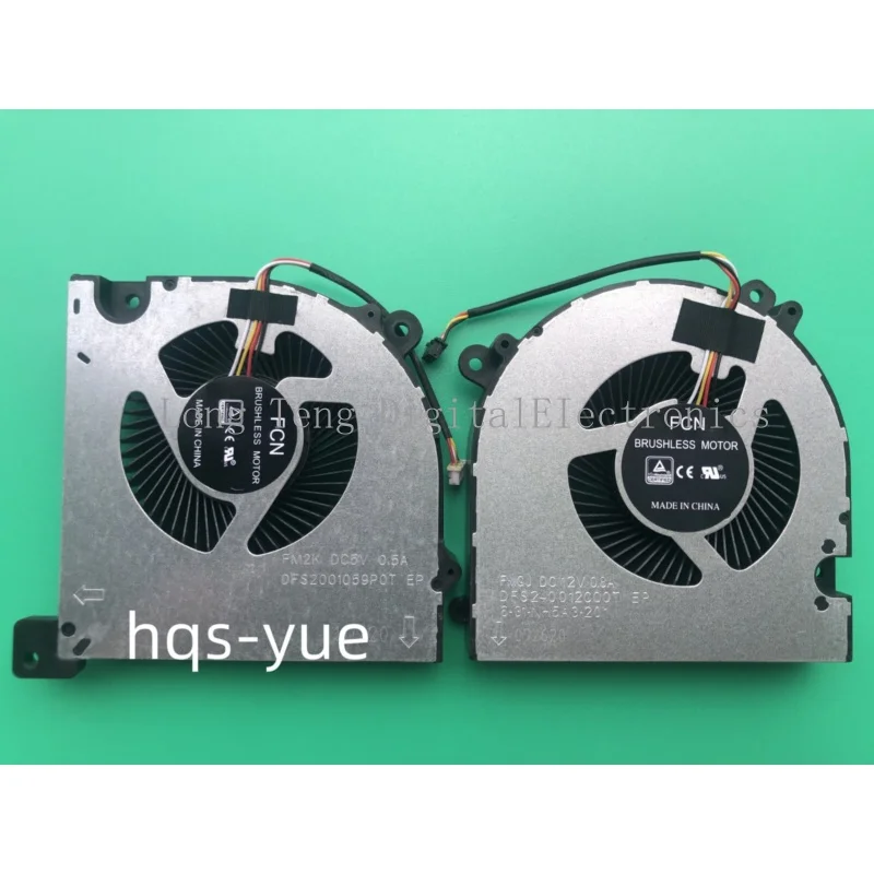 

Original for CLEVO NH55AC CPU GPU COOLING FAN R L