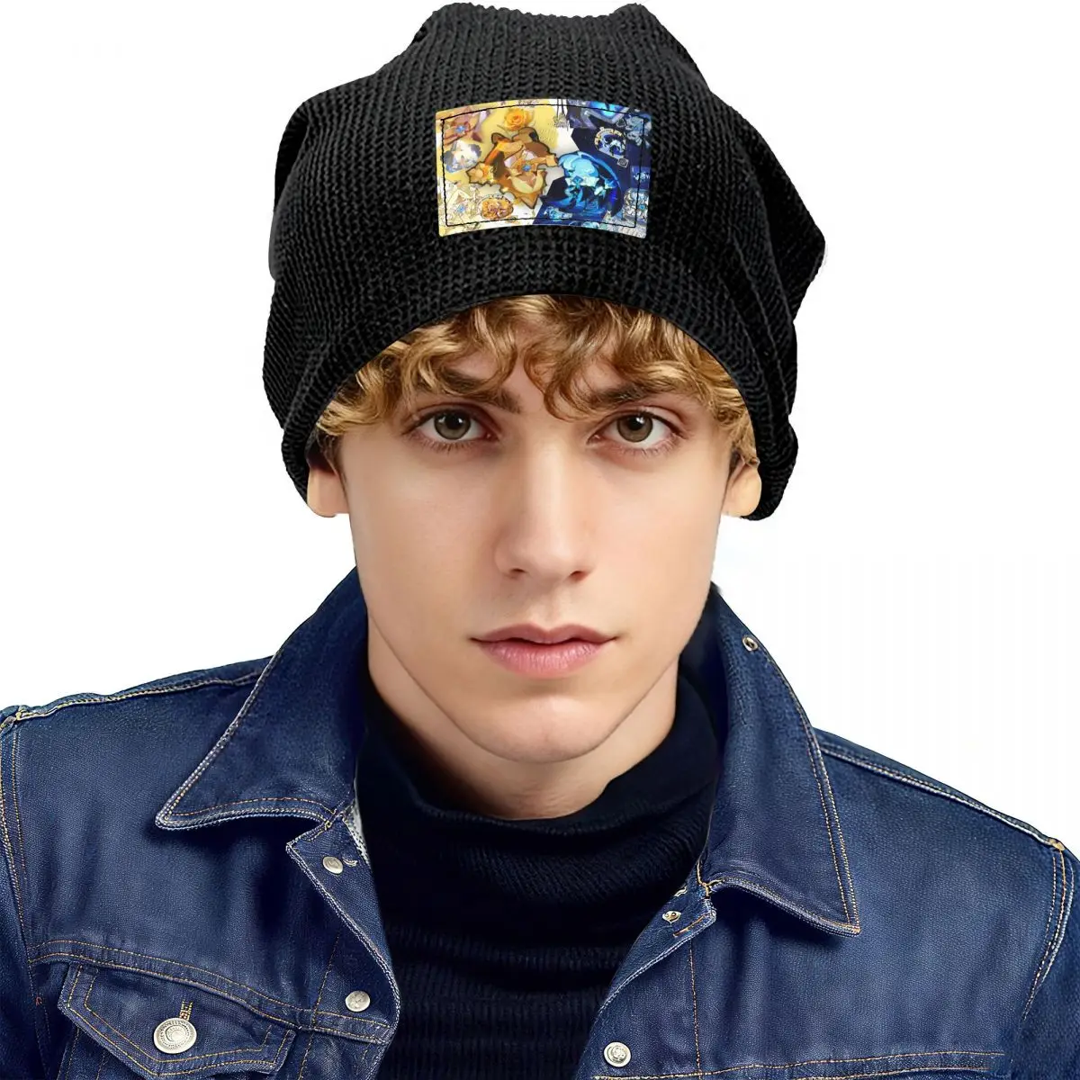 Shadow Milk Cookie Run Kingdom Cute Cartoon Anime Beanies Caps Fleece-Lined Bonnet Hat Warm Fashion Autumn Winter  Skullies Hats