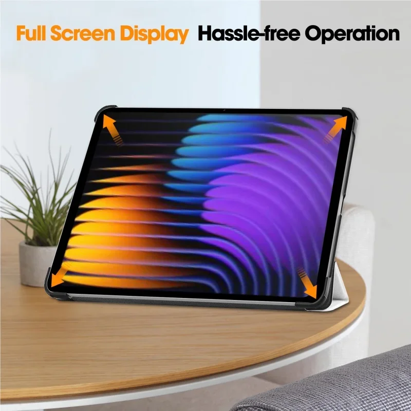 For Xiaomi Mi Pad 9 Case 2026 Folding Stand Hard PC Back Magnetic Smart Tablet Cover Funda for Xiaomi Pad 9 Mi Pad 9 11.2 inch