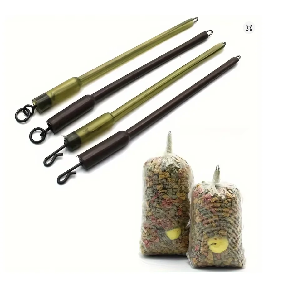 8-teiliges Karpfenangel-Zubehör-Set mit QC PVA Feeder-Verbinder und Stahlwirbeln für Angelausrüstung