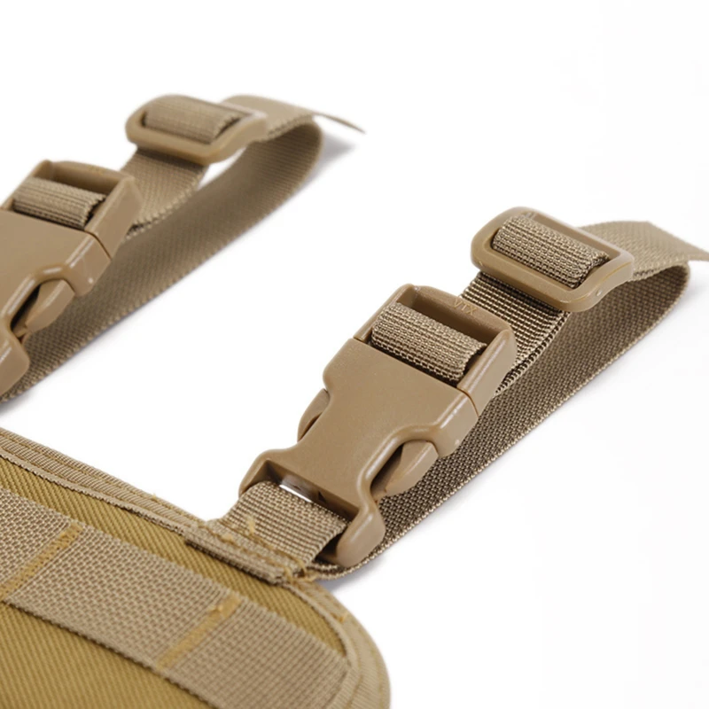 Tactical Drop Leg Molle Gun Holster Platform Magazine Pouch Holster Thigh Rig Panel Pistol Mag Pouch Akcesoria myśliwskie