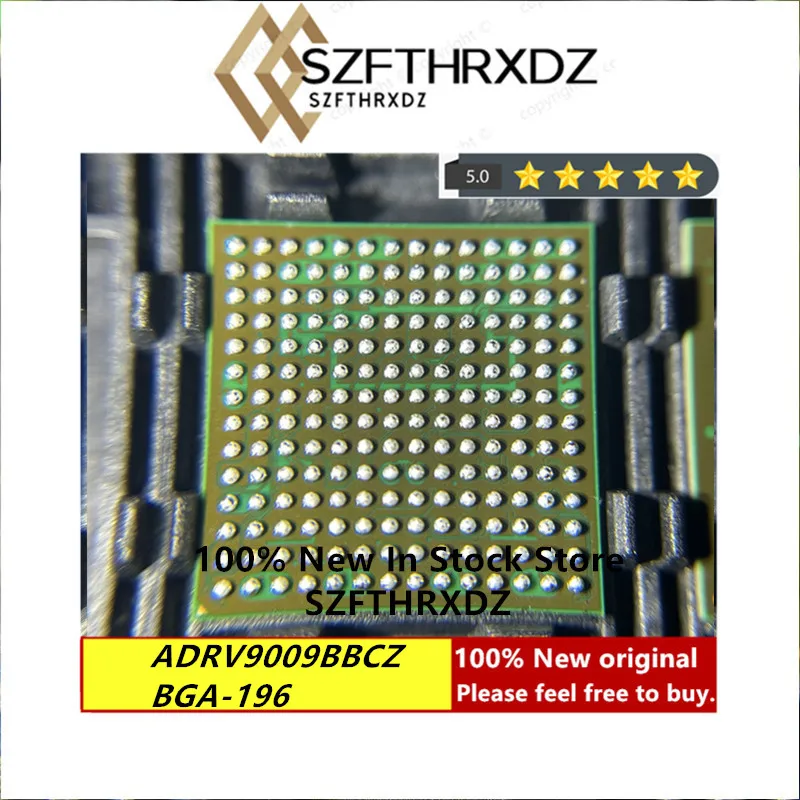 100% NEW ORIGINAL ADRV9009BBCZ-REEL BGA-196 ADRV9009BBCZ BGA196 Integrated Dual RF Rx/Tx/ORx