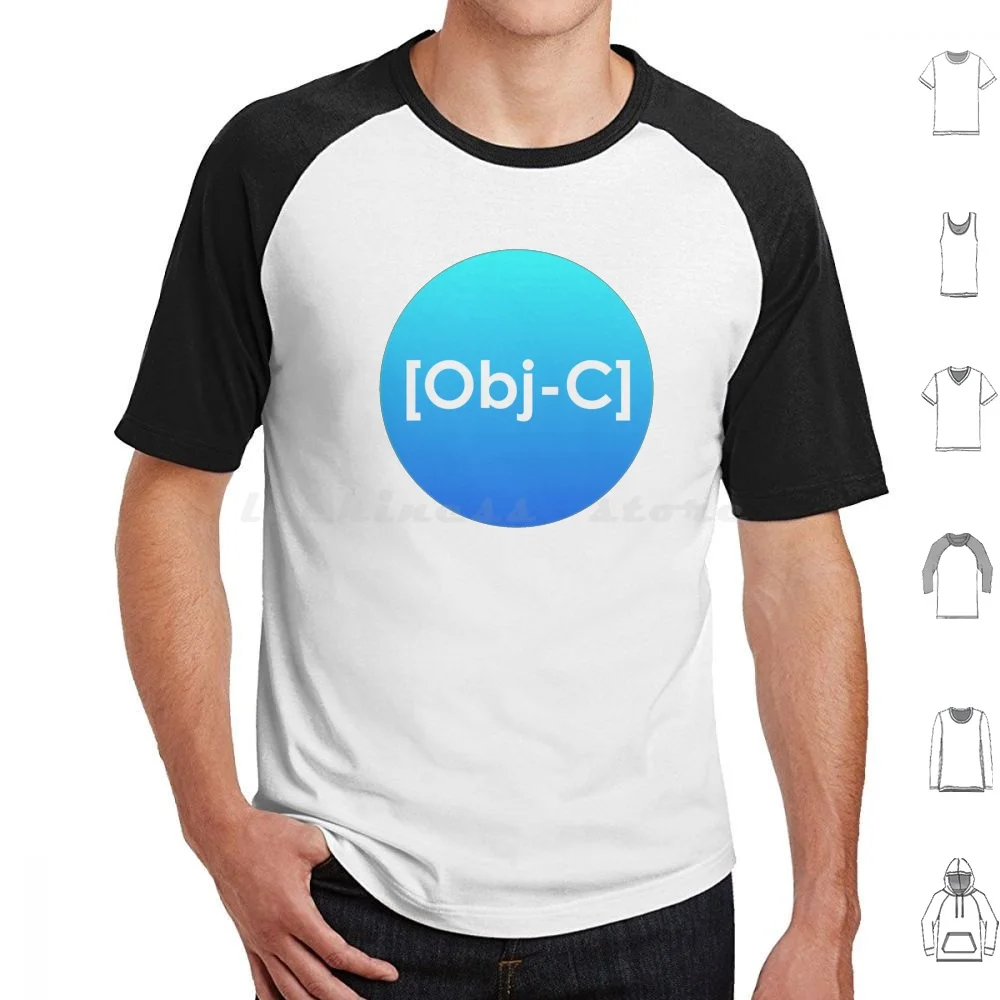 T-shirt en coton pour hommes et femmes, impression personnalisée, Obj Objetivec Obj Obj C Objective C Os Groovy Java Wildebeest Objective J