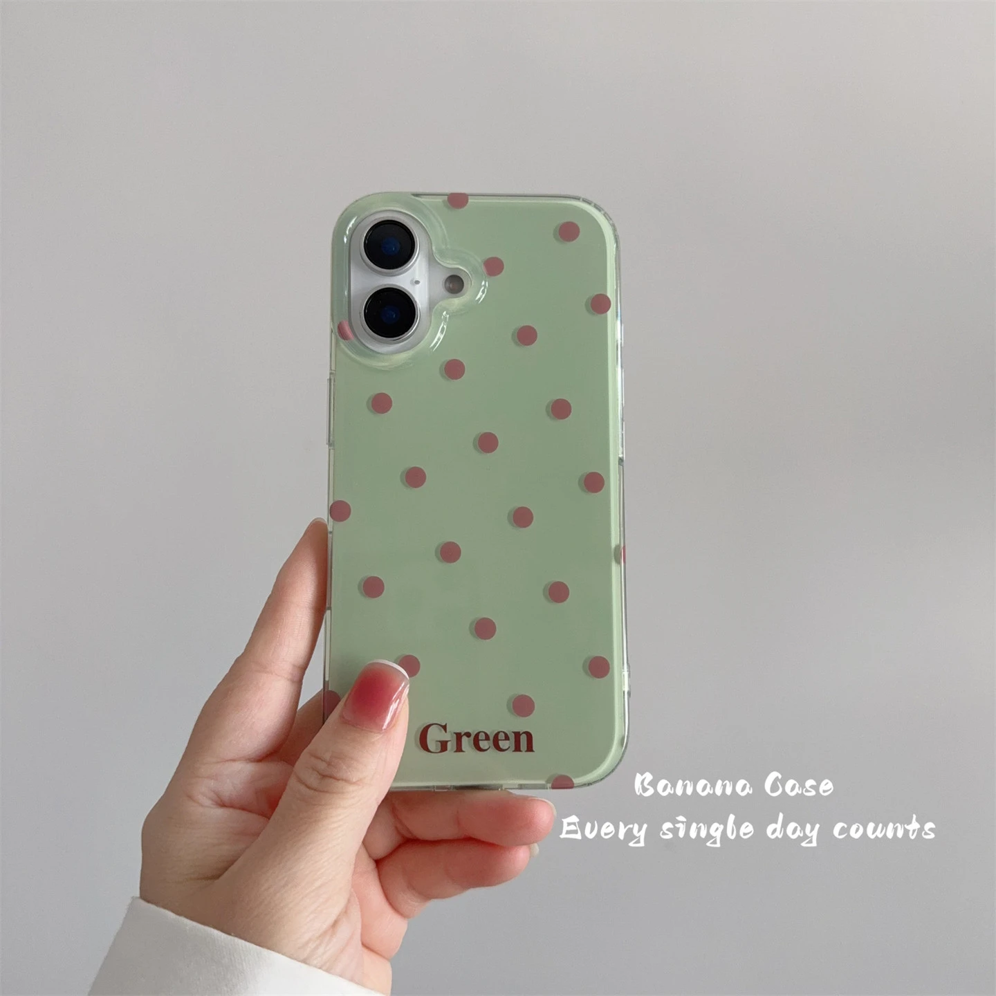 Coque de téléphone antichoc souple à motif vague vert et marron pour iPhone 17 Air 16 15 14 13 12 11 Pro Max 16E X XR XS Max 7 8 Plus