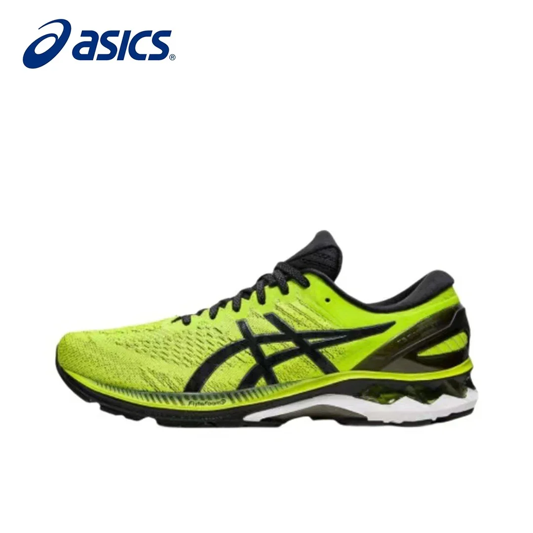 

Мужские беговые кроссовки Asics Gel-Kayano 27, черные низкие Нескользящие дышащие легкие кроссовки унисекс