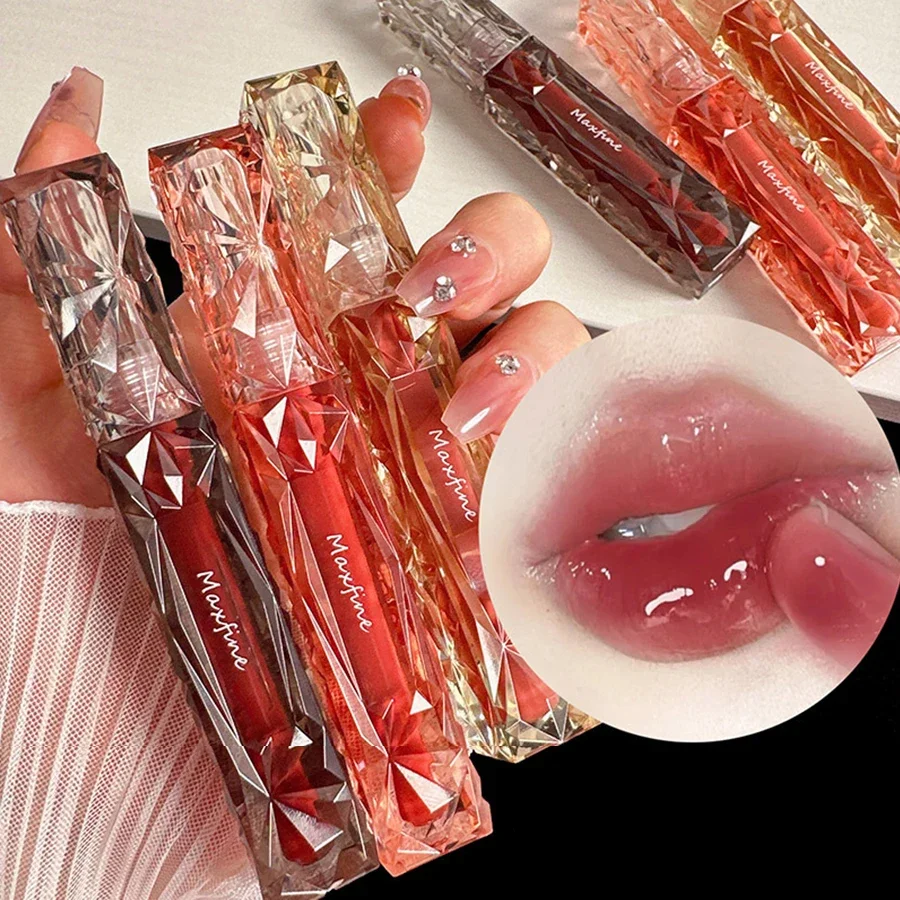 Mirror Water Gloss Moisturizing And Moisturizing Lip Gloss Glass Lip Gloss Long-lasting Waterproof And Non Smudging Lip Gloss