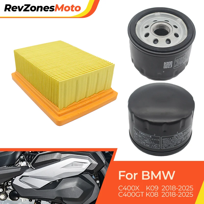 

Engine Service Kit Air Oil Filter For BMW C400X C400GT 2018-2025 VOGE SR4 MAX LX350T Intake Cleaner Maintenance Parts