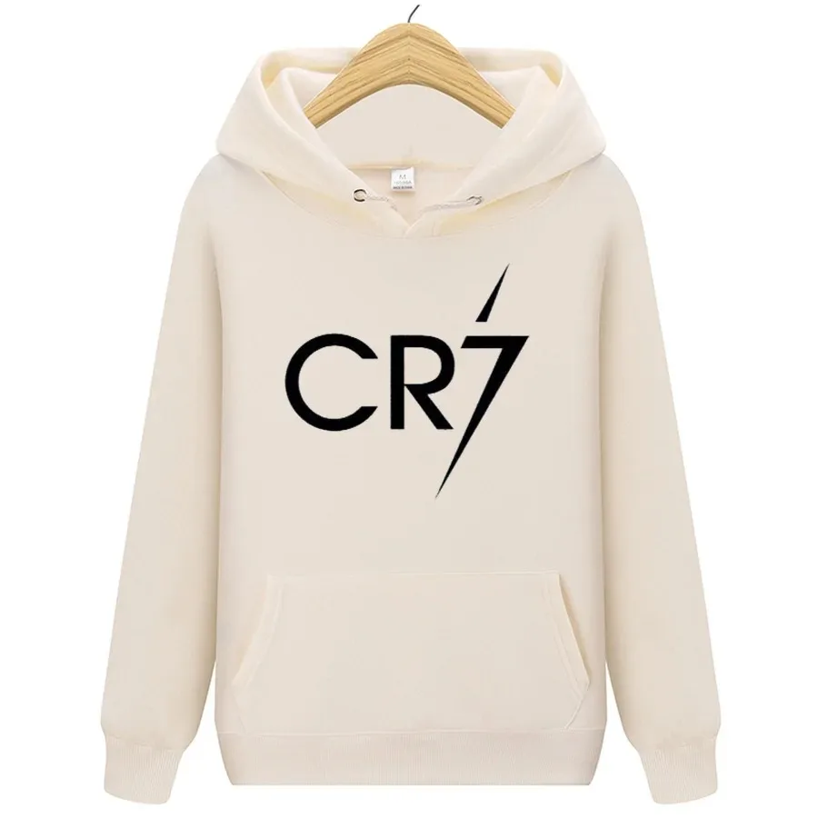 Cristiano Ronaldo Hoodie CR7 Print Streetwear Football Star Men Women Fashion Sweatshirts Hoodies Tops Pullovers Streetwear