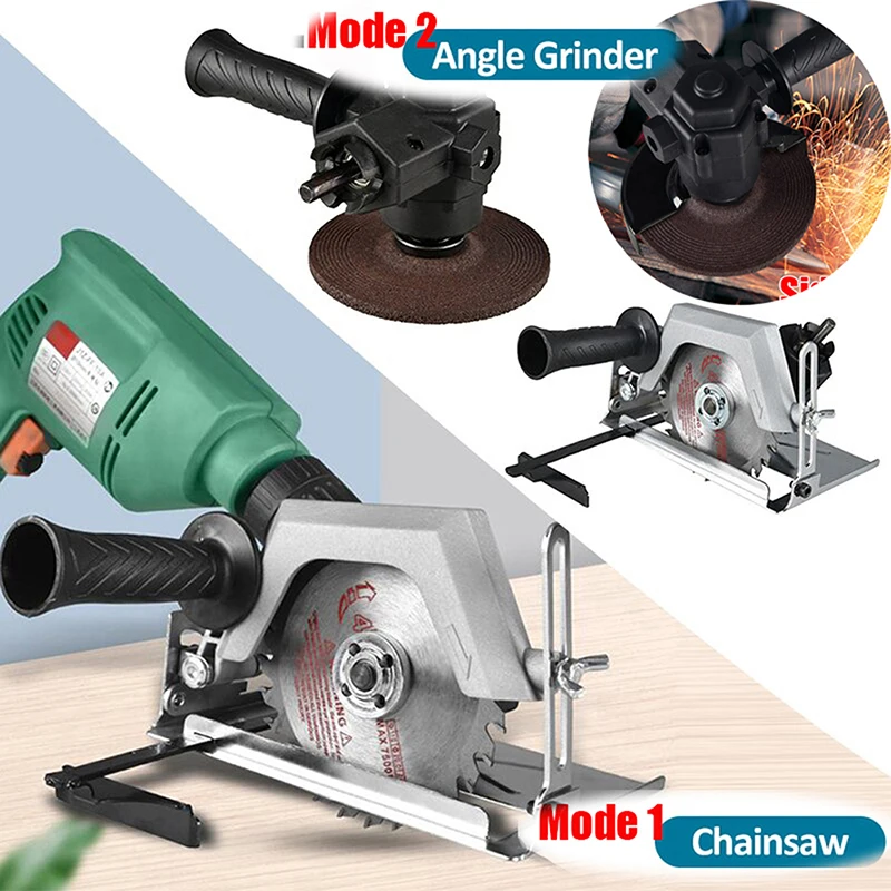 

Hand Electric Drill Converter To Electric Circular Saws or Angle Grinder Adjustable Labor-Saving Woodworking Table Power Tools