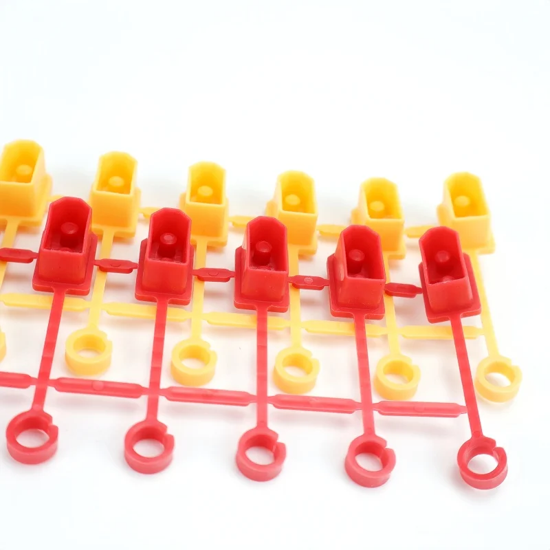 10PCS/lot Red Yellow XT60 Plug Rubber Terminal Insulated Protective Cover Caps Case Suitable for Rc Lipo Battery Dust-Proof Caps