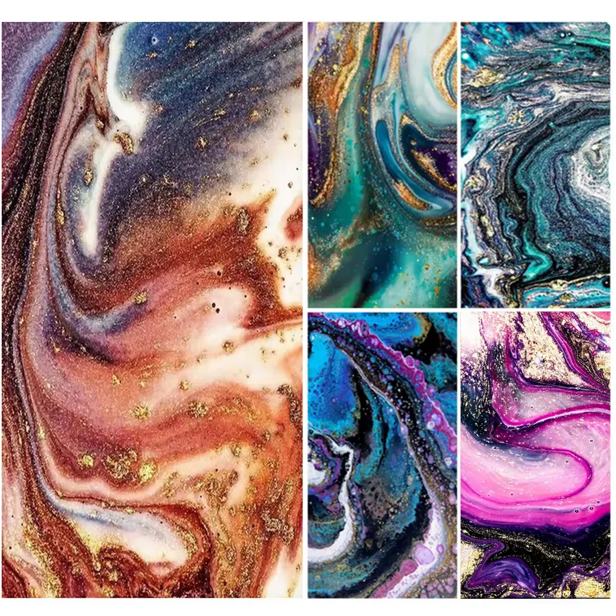 

Золотой Розовый Абстрактный Большой Размер DIY 5D Наборы Для Алмазной Живописи Новый 2025 Полный Квадратный Круглый Мозаика Вышивка Крестом Алмазная Вышивка