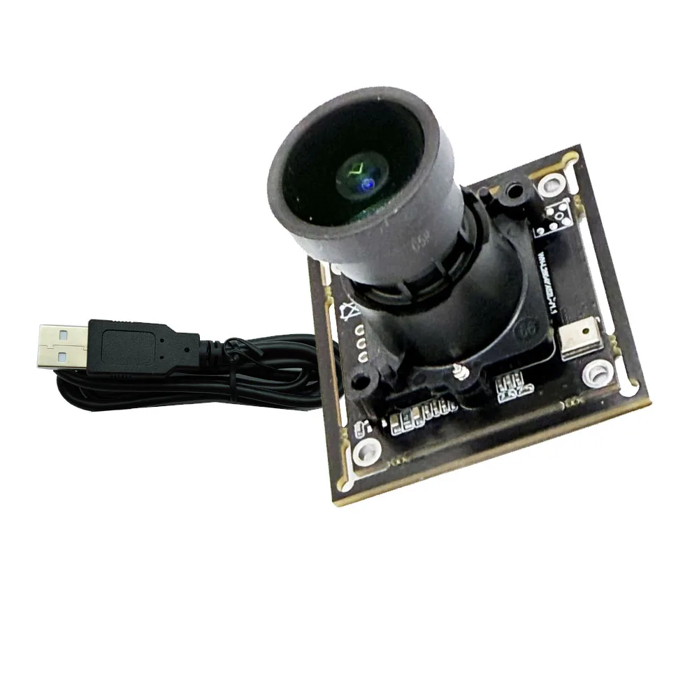 

IMX185 1/1.9-Inch CMOS 2MP HD USB2.0 Camera Module with 130 Degree 1080P@60fps Fixed Focus UVC Plug&Play