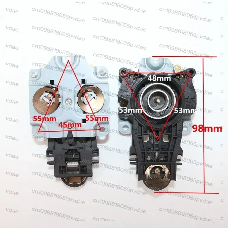 1Set SLD-118 10A 250V for electric kettle base thermostat upper and lower base coupler base accessories