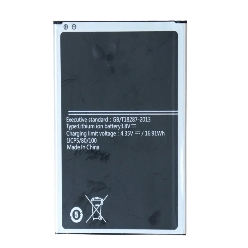 For Samsung Galaxy Tab Active 2 SM-T365F0 SM-T360 SM-T395N SM-T390 Replacement Battery 3.8V 4450mAh EB-BT365BBC