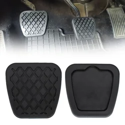 2Pcs Brake Clutch Foot Pedal Cover Set For Honda Civic Accord CRV Element Acura TL TSX Brake Clutch Pedal Pad Rubber Car-Styling