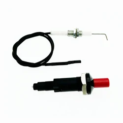 Piezo Spark Igniter for Oven Gas Grill Push Button Home Kitchen Stove Parts with Length 50cm Cable BBQ Appliance Accessories