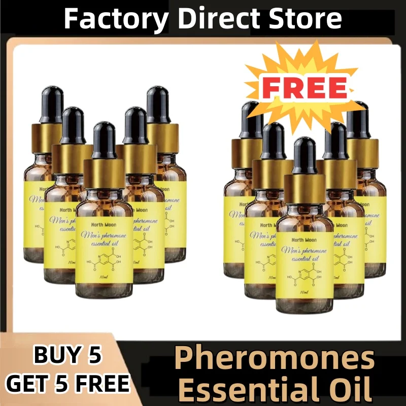 

Men's Pheromone Essential Oil Long Lasting Natural Refreshing Body Essence Fragrance Attracts Women Into Fragrances New