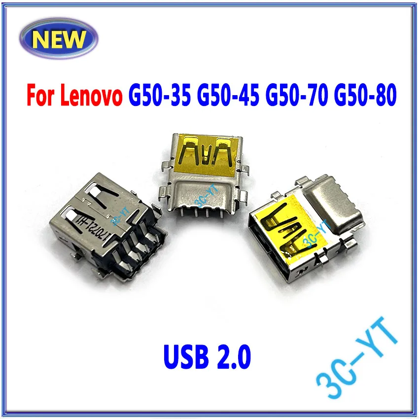 1-10PCS New Laptop USB2.0 Female Jack Socket Port Connector For Lenovo G50-35 G50-45 G50-70 G50-80