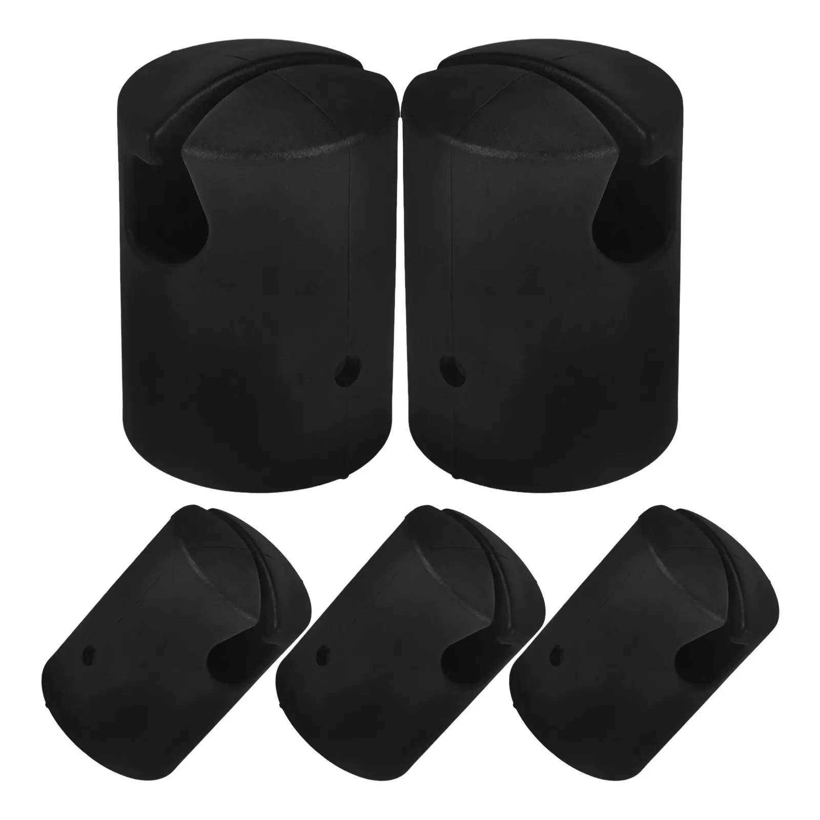 5Pcs Trampoline Pole Caps Replacement Parts Plastic Rod Covers Easy Installation Trampoline Rod Protectors Supplies