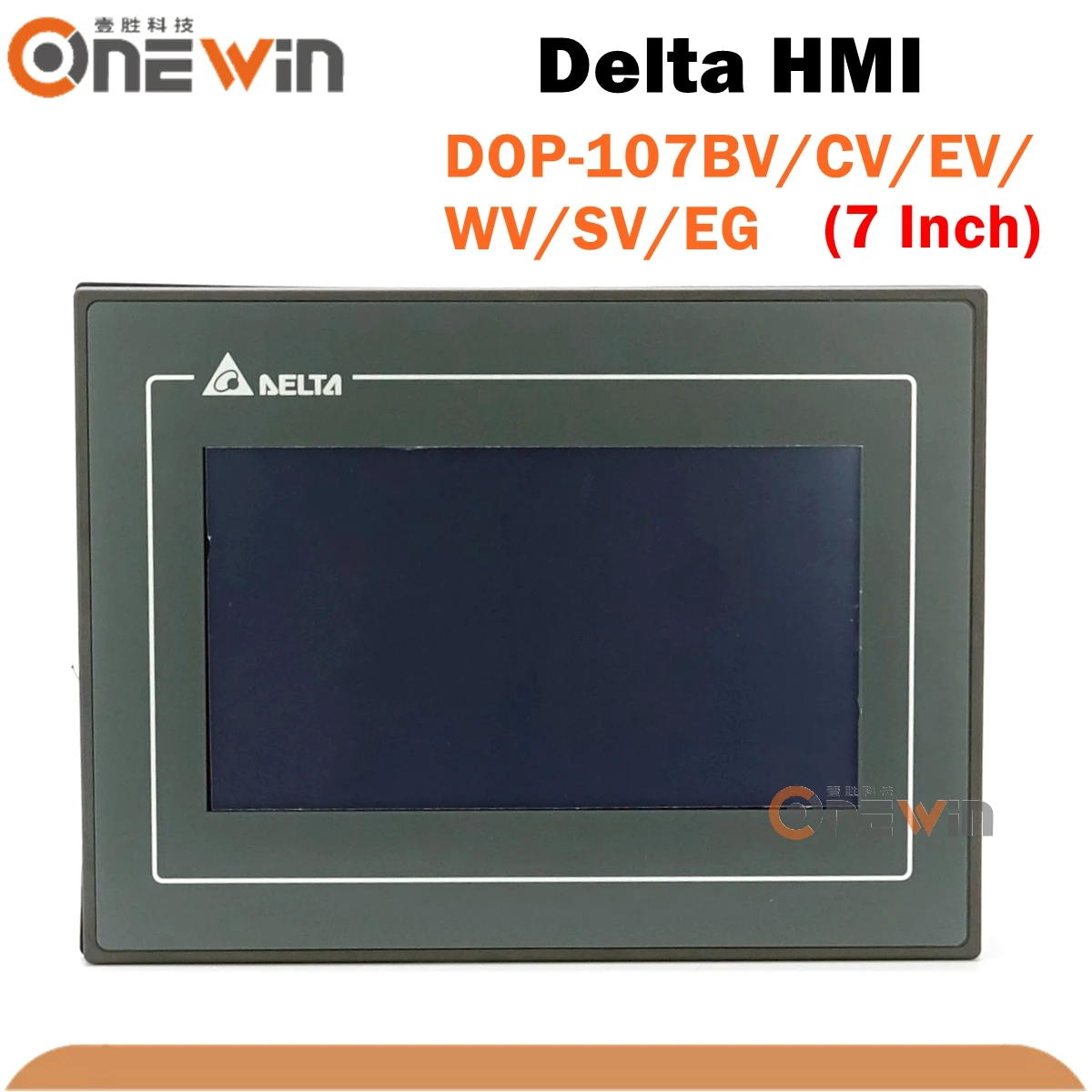 Interface Homem-máquina Display Hmi Touch Screen Delta Dop107bv Dop-107cv Dop-107ev Dop-107eg Dop-107wv 7