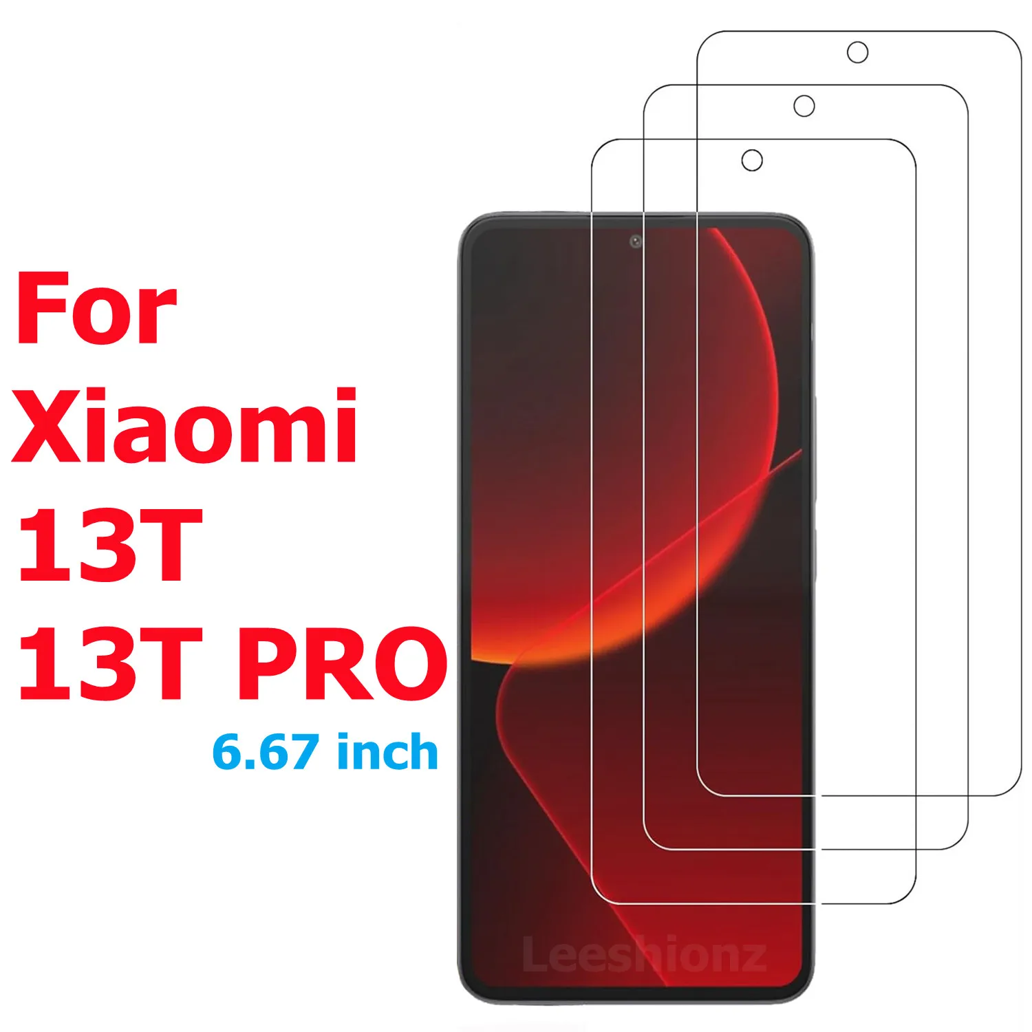 

For Xiaomi 13T pro Screen Protector Tempered Film Anti Fingerprint 9H+Ultra HD Glass