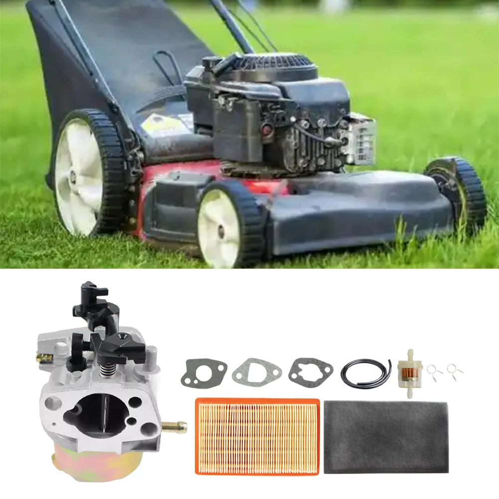 

Комплект карбюратора для обслуживания газона. Эффективность топлива. Воздушный фильтр в комплекте. Эффективная производительность. Улучшенное сброс топлива.