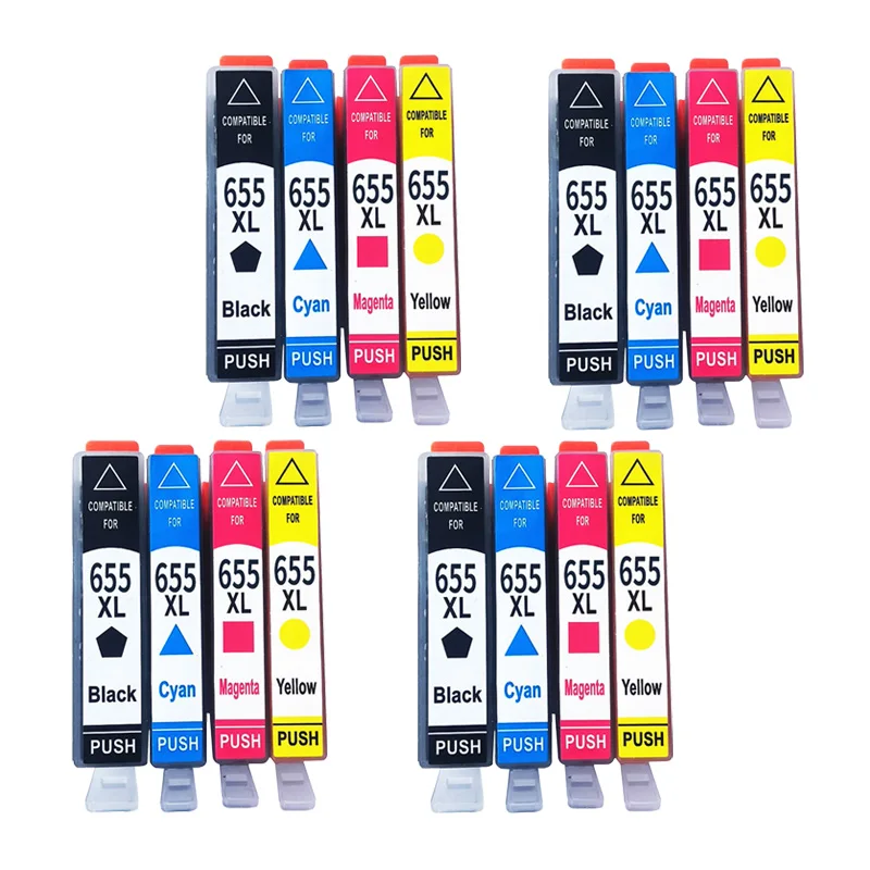 655XL 655 HP655 Compatible Ink Cartridge For HP Deskjet Ink Advantage 3525 5525 4615 4625 4525 6520 6525 6625 Inkjet Printer