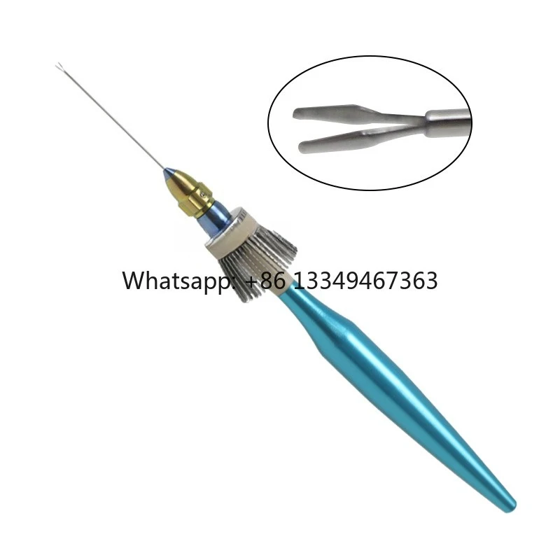 Eye Surgery with  Box Ophthalmic Retinal Vitreoretinal Forceps Capsulorhexis Forceps
