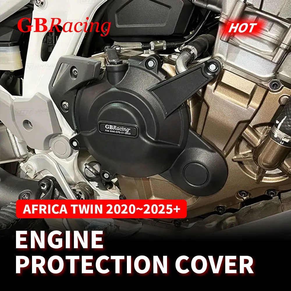 

Комплект защитных крышек двигателя GB Racing для HONDA AFRICA TWIN ADVENTURE SPORT 2020-2026: защита генератора, сцепления и насоса, аксессуары