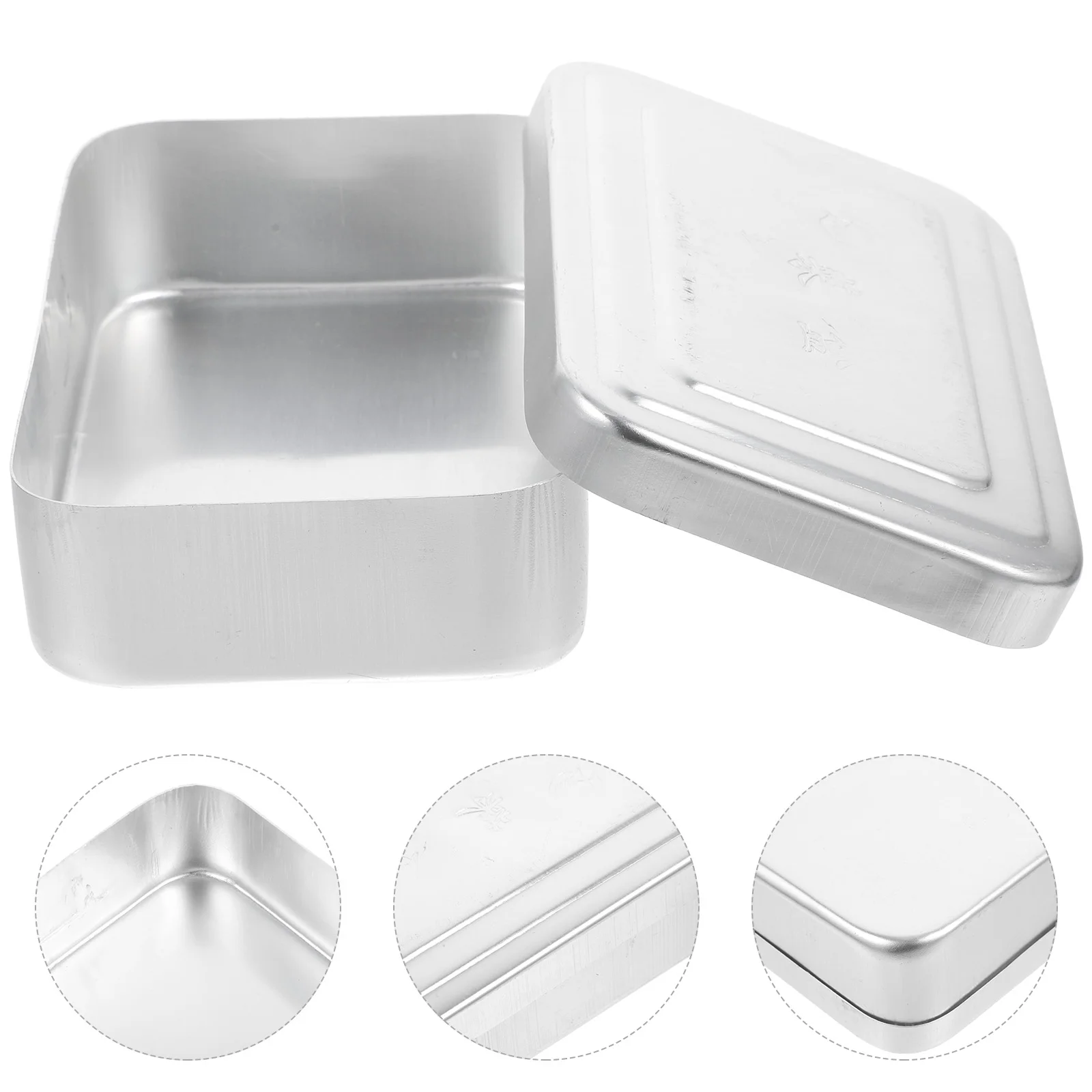 

Vintage Lunch Box Picnic Supplies Holder Food Utensils Camping Dishware Items Snack Containers Lunchbox
