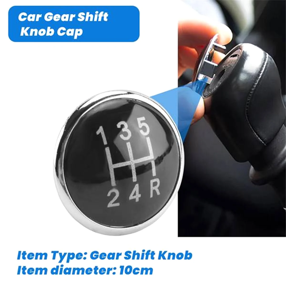 Крышка ручки переключения передач с 5 скоростями для VW Golf V MK5 2003-2009 -T45C