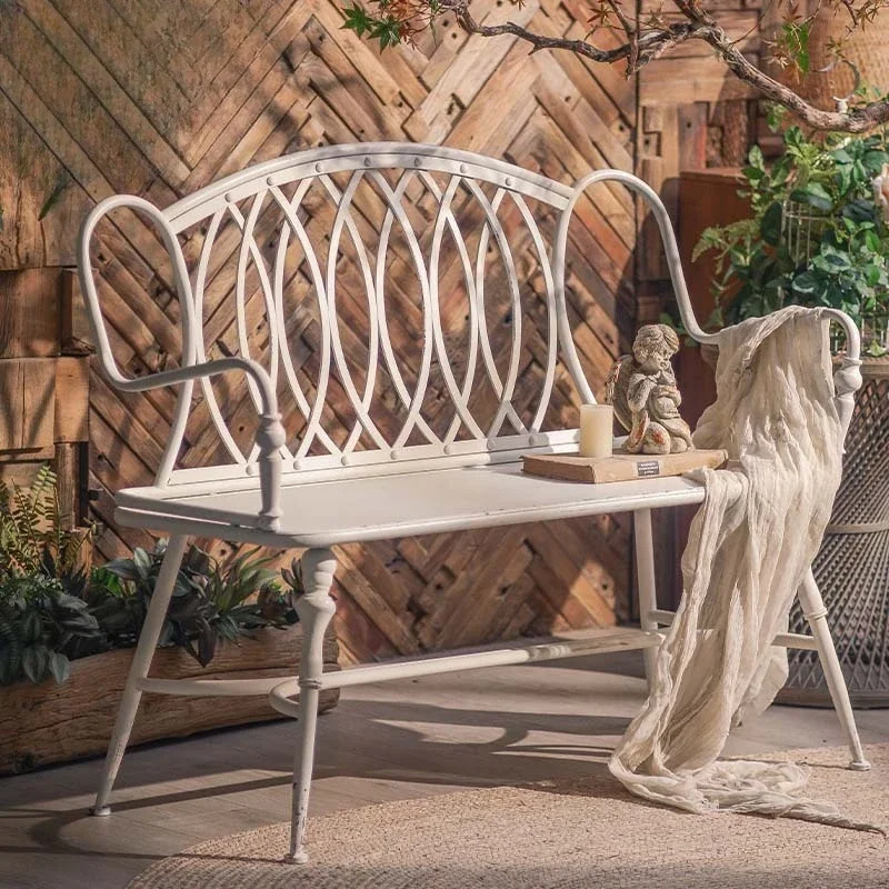 

Outdoor French retro bench