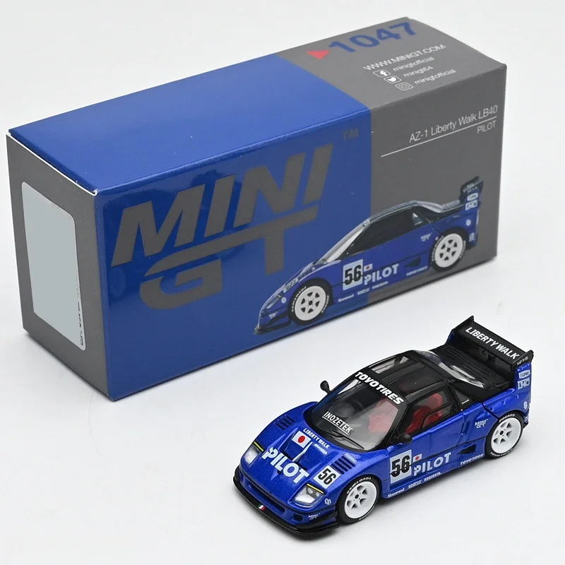 

Модель автомобиля MINIGT 1:64 AZ-1 Liberty Walk LB40 PILOT # 1047