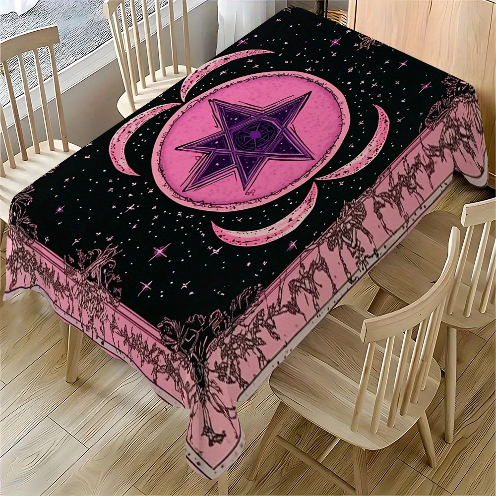 A tablecloth specially designed for Christmas and Thanksgiving, featuring festive patternszyc