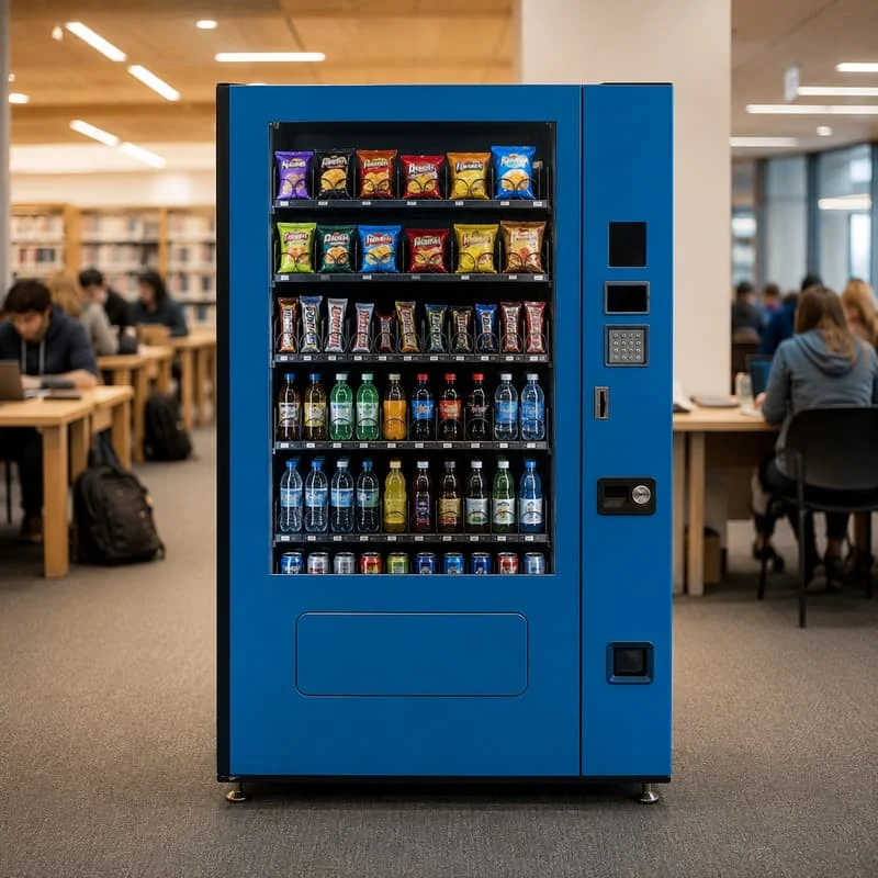 Customized Digital Payment Snack Drink Vending Machine with Flexible Construction and Digital Pricing and Remote Control