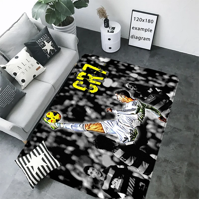 Doormats Room Rugs CR7 Mat Cristiano Ronaldo Foot Carpets Soccer Doormat Bathroom Rug Floor Mats Carpet Anti Slip Mat Home Decor