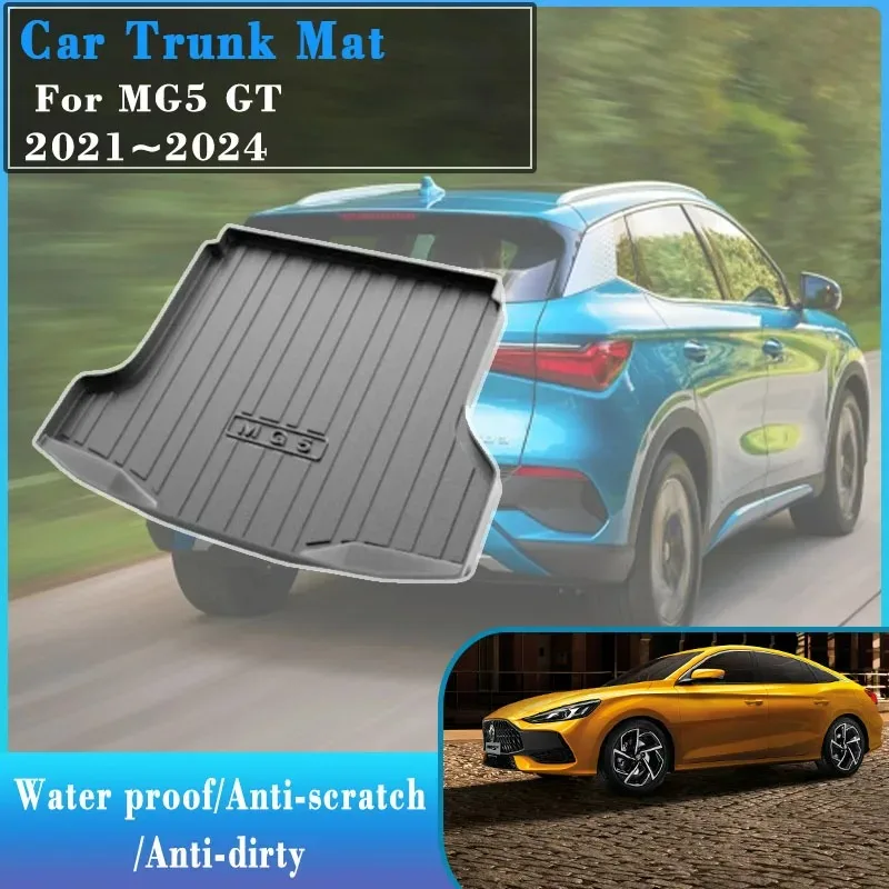 

Car Trunk Storage Pad For MG5 GT MG 5 Sedan 2021 2022 2023 2024 TPE Waterproof Protecion Pad Car Mat Automobile Auto Accessories