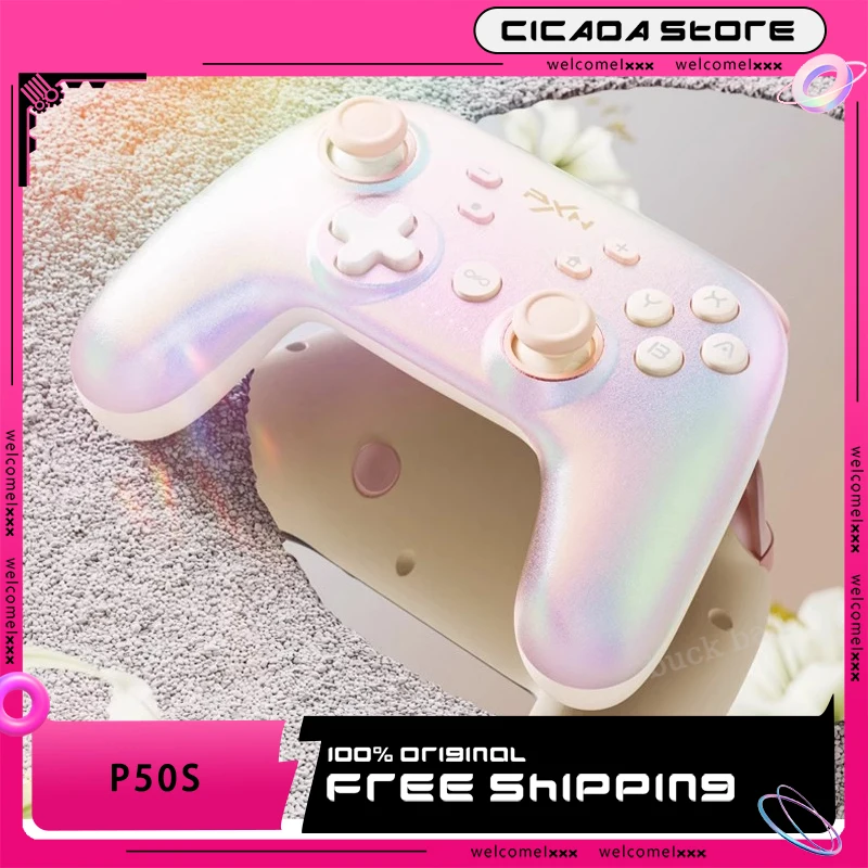 

Pxn P50s Controller Wireless Gamepad Hall Effect Joysticks Triggers For Steam Windows Nintendo Switch Android Ios Customize Gift