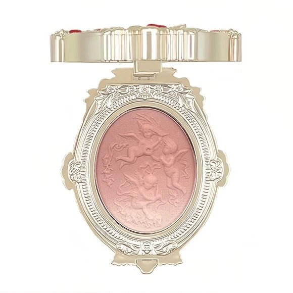 Cheerflor-Blush de maquillage Kawaii, fond de teint nickel é violet, beauté du visage, 6000 documents cosmétiques en relief, instituts de révélation des anges