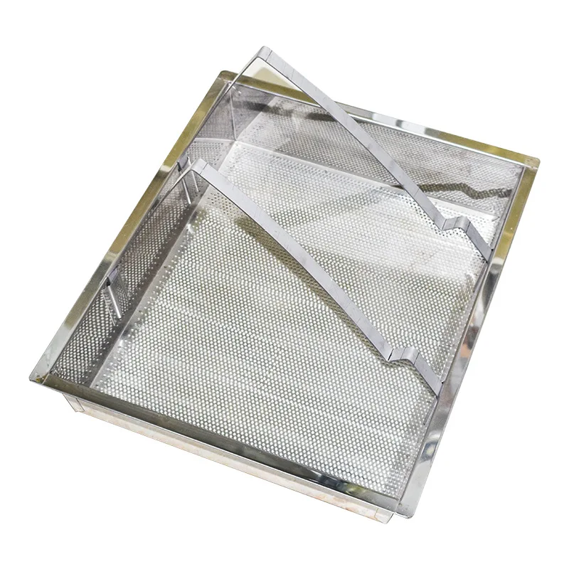 Mirror stainless steel honey plate, put on hold nest , filter plate, groove spleen put on hold, honey leakage plate