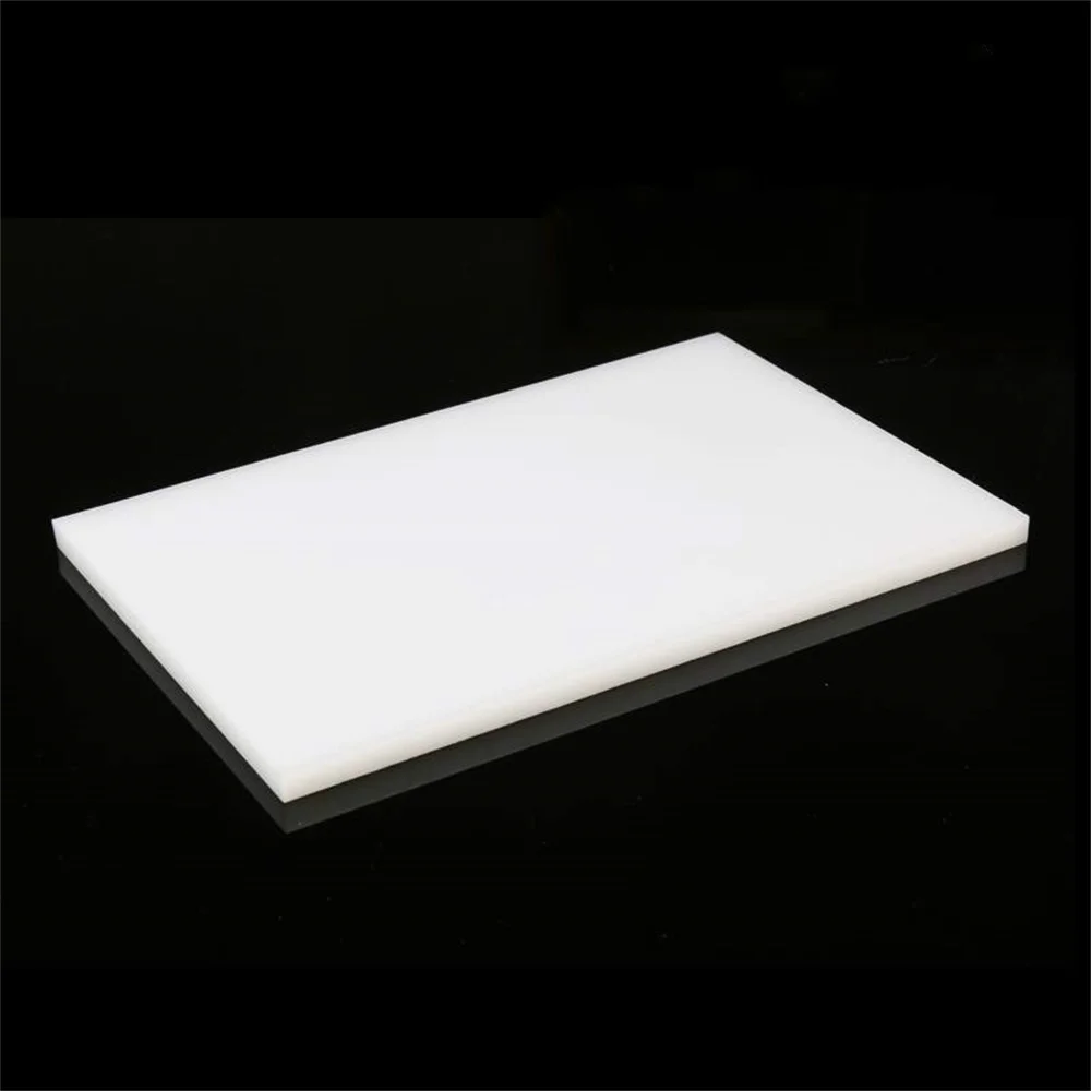 Foglio di plastica bianco Pannello acrilico Vetro organico Polimetilmacrilato 2mm 2.7mm 4.5mm Spessore 300*200mm