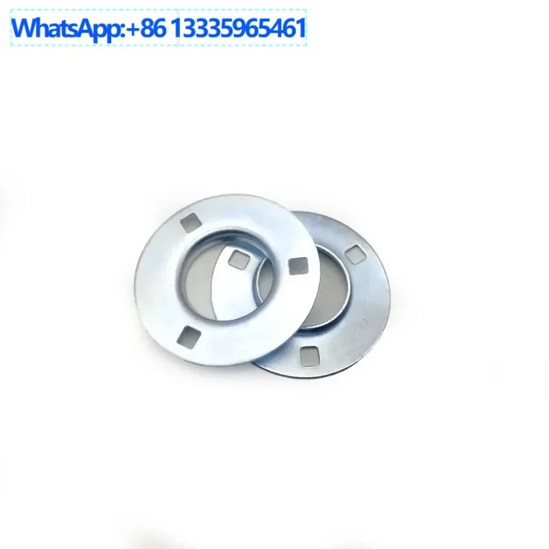 

100PCS Round three-hole steel plate stamping seat PF 203 204 spherical bearing stamping seat