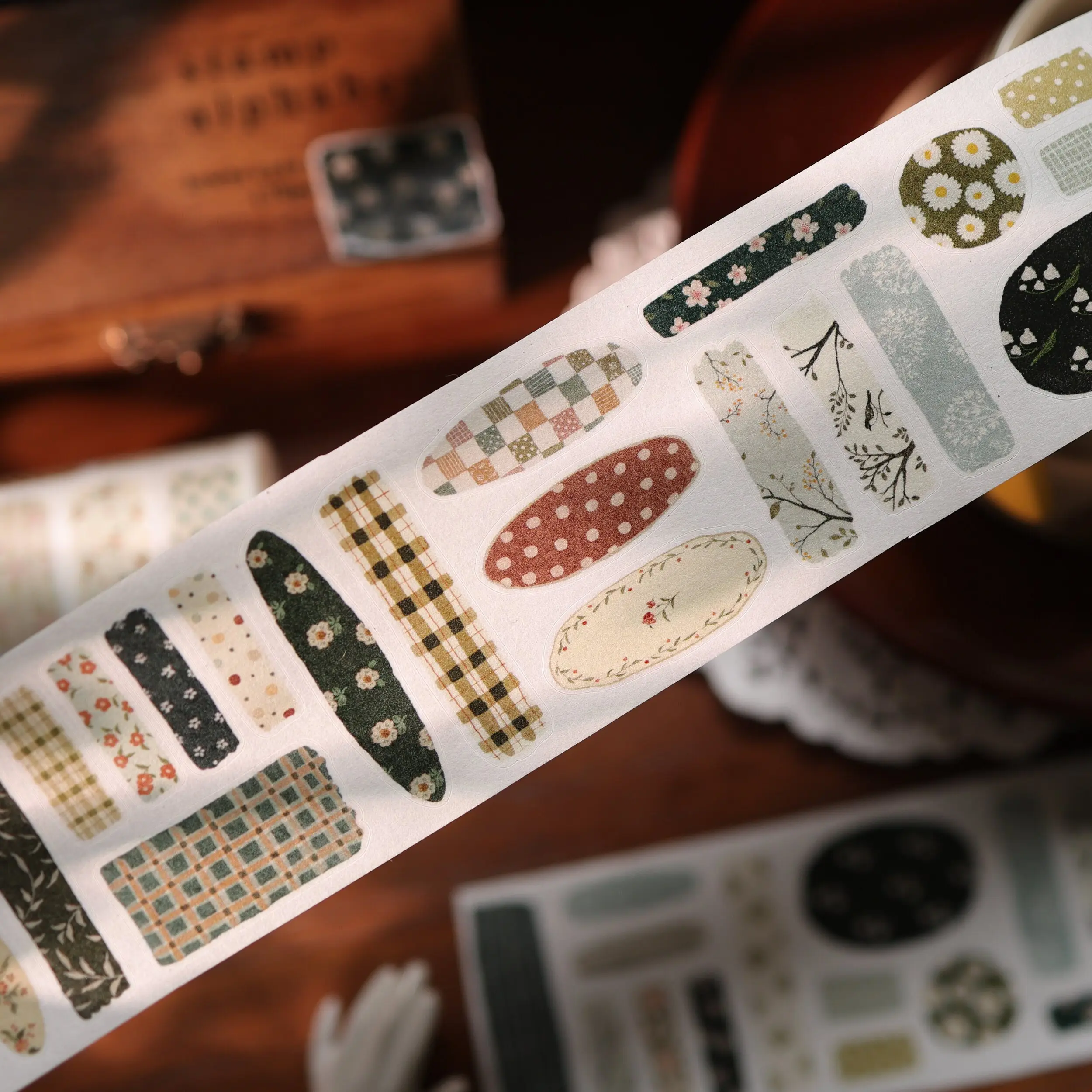 YiEr Studio Vintage Floral Pat - Washi Tape Set review and price