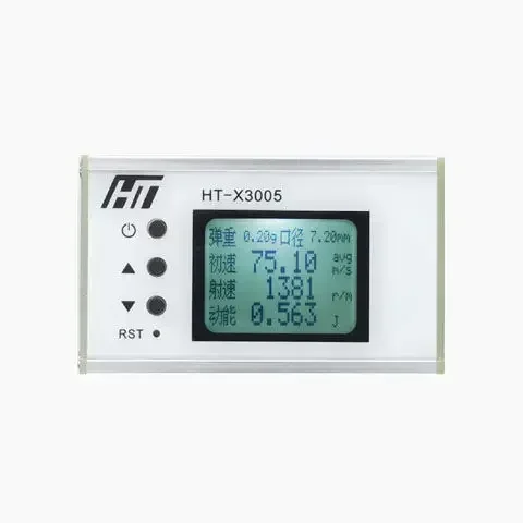 HT-X3005 Shooting Speed Meter Ball Velocity Energy Measurement Shooting Chronograph Bullet Speed Tester with Backlight LCD